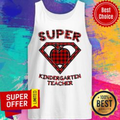 Funny Super Kindergarten Teacher Tank Top