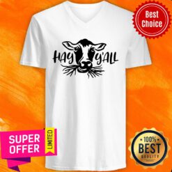 Official Cow Hay Y'all V-neck