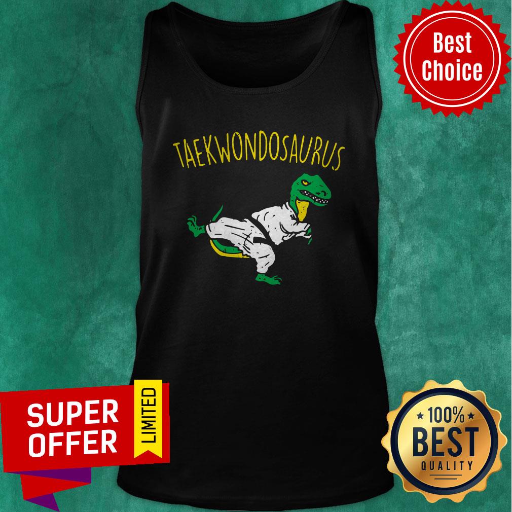 Official Dinosaurs Taekwondosaurus Tank Top Official Dinosaurs Taekwondosaurus Tank Top