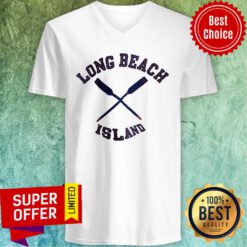 Official Long Beach Island Raglan V-neck