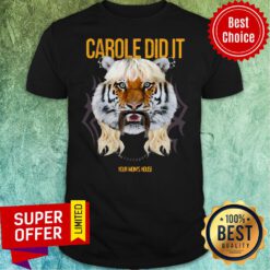 Official Tom Segura Carole Did It Shirt