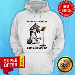 Top Cat Easily Distracted By Cats And Violins Shirt