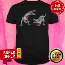 Top Dinosaur Boxing Shirt