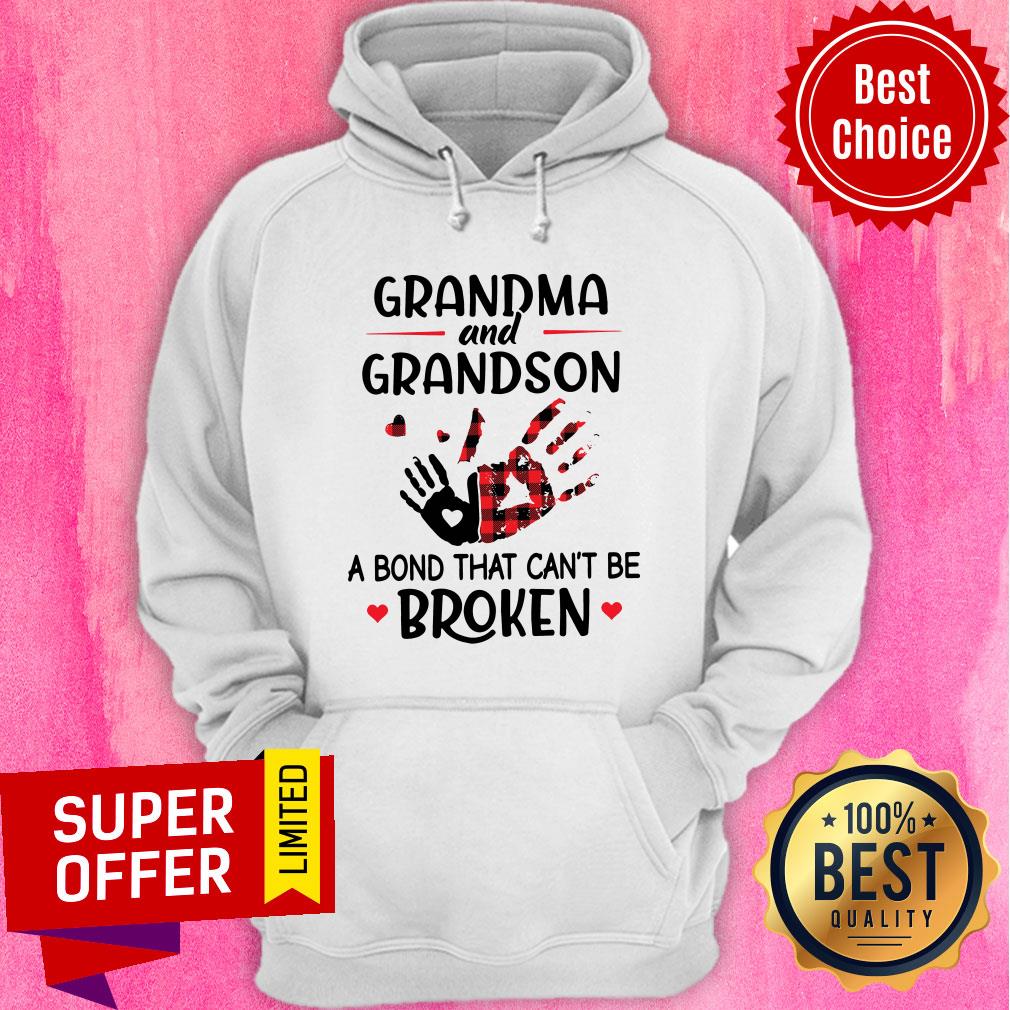Top Grandma And Grandson A Bond That Can’t Be Broken Hoodie Top Grandma And Grandson A Bond That Can’t Be Broken Hoodie