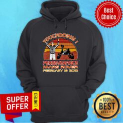 Top Touchdown Perseverance Mars Rover February 2021 Sunset Vintage Shirt