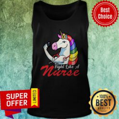 Top Unicorn Fight Like A Nurse Tank top