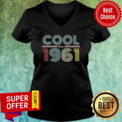 Awesome Cool Since 1961 V-neck