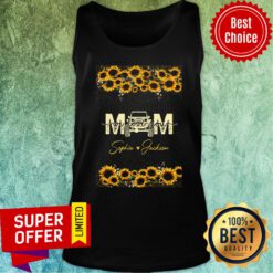 Awesome Mom Sophia Jackson Sunflower Tank Top