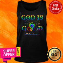 Butterfly God Is Good All The Time Tank Top