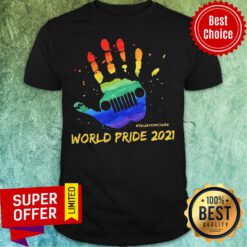 Color Hand World Pride 2021 You Are Include Shirt