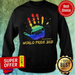 Color Hand World Pride 2021 You Are Include Sweatshirt