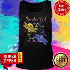December Girl Live By The Sun Love By The Moon Dragonfly Tank Top