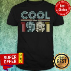 Nice Cool Sine 1981 Vintage Shirt