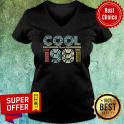 Nice Cool Sine 1981 Vintage V-neck