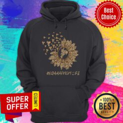 Nice Flower Motocross Brap Mom Life Hoodie