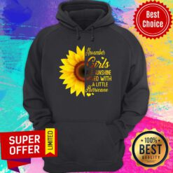 November Girl Are Sunshine Mixed With A Little Hurricane Hoodie