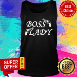 Official Boss Lady Gun Tank top