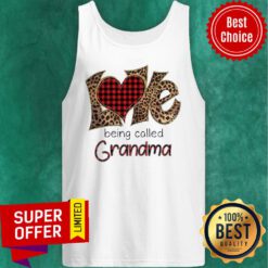 Official Love Grandma Big Heart Tank Top