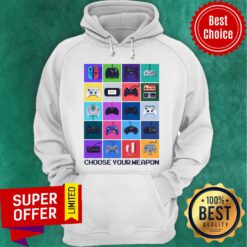 Official Many Game Choose Your Weapon Hoodie