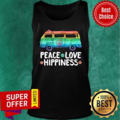 Official Peace Love Hippiness Car Tank top