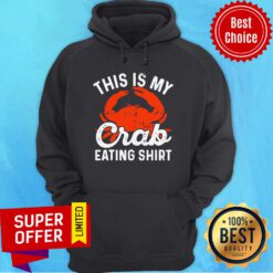 Official This Is My Crab Eating Hoodie