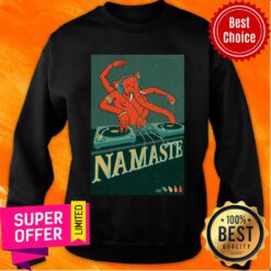 Premium Elephant Music Ganesha Dj Namaste Sweatshirt