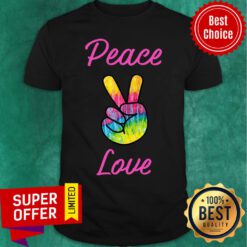 Premium Peace and Love Hippie Shirt