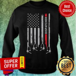 Premium Proud Dispatcher American Flag Sweatshirt