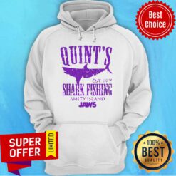 Premium Quint's Shark Fishing Amity Island Jaws Hoodie