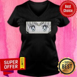 Sailor Moon Eyes Comic Manga Anime V-neck