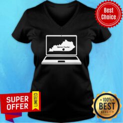 Teacher Quaran-teacher Kentucky V-neck