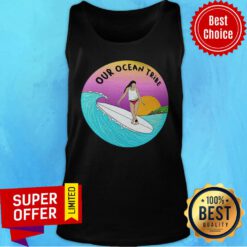 The Girl Break The Waves And Sail Forward Surf Our Ocean Tribe Tank Top