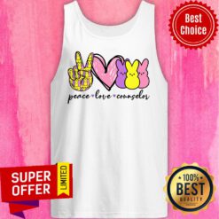 Top Peace Love Counselor Tank Top