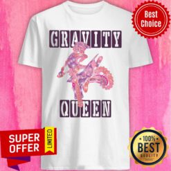 Awesome Motocross Gravity Queen Shirt