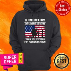 Behind Freedom Are A Lot Of Brothers Sisters Hoodie