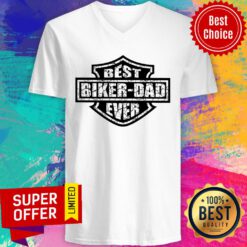 Best Biker Dad Ever V-neck