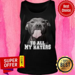 Bleble Pitbull To All My Haters Tank Top