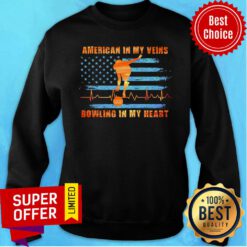 Bowling America Player Silhouette Gift For You Sweatshirt