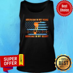Bowling America Player Silhouette Gift For You Tank Top