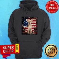 Chihuahua Wings Of Freedom Ameican Flag Hoodie