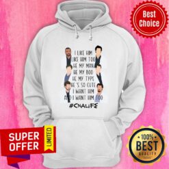 CNA Life I Like Him Too Man Boo Type So Cute Hoodie