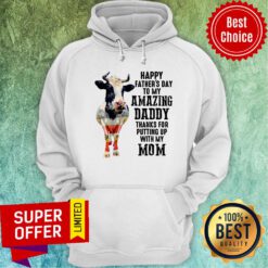 Cow Happy Father'S Day To My Amazing Daddy Hoodie