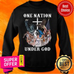 Dallas Mavericks One Nation Under God Sweatshirt