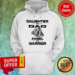 Daughter And Dad Angel And Warrior Hoodie
