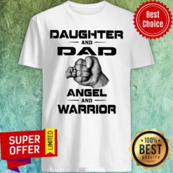 Daughter And Dad Angel And Warrior Shirt