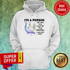 Dolphin Trapped In A Body Dolphin Lover Hoodie
