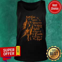 Horse God Made From The Breath Wind Earth Angel Tank Top