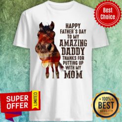 Horse Happy Father'S Day To My Amazing Daddy Shirt