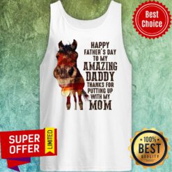 Horse Happy Father'S Day To My Amazing Daddy Tank Top