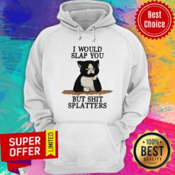 I Would But Shirt Splatter Hoodie